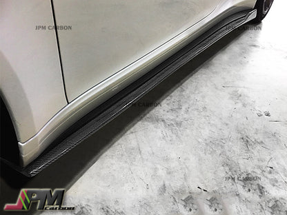 DP Style Carbon Fiber Side Skirt Expansion Lip for 2012-2016 Porsche 911 991 GT3 Only