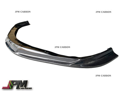 HR Style Carbon Fiber Front Lip Fits For 2019-2024 Toyota GR Supra A90 A91 Only