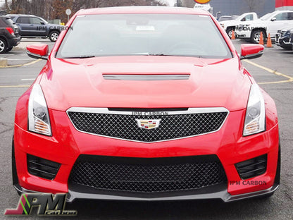 Cadillac ATS-V 2016-2019 Carbon Fiber OEM Style Front Lip