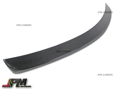 AMG Style Carbon Fiber Trunk Spoiler Fits For 2012-2014 Mercedes-Benz C204 Facelift C-Class Coupe Only