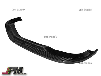 AK Style Carbon Fiber Front Bumper Add-on Lip Fits For 2008-2011 Mercedes-Benz W204 Pre-Facelift C63 Sedan