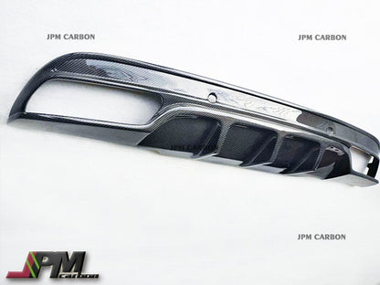 GT Style Carbon Fiber Rear Diffuser Fits For 2015-2020 Mercedes-Benz W205 C63 C63S Sedan