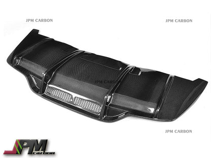 PSM Style Carbon Fiber Rear Diffuser Fits For 2015-2020 Mercedes-Benz W205 C63 C63S Coupe