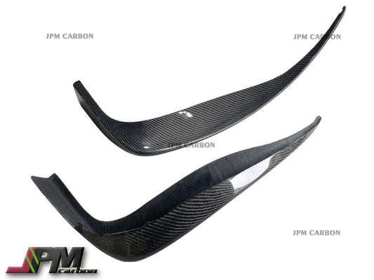 Carbon Side Rear Fender Guard Mud Flaps Fits For 2005-2013 Chevrolet Corvette C6 Z06 ZR1