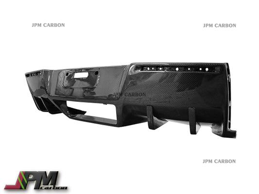 R1 Style Carbon Fiber Rear Diffuser Fits For 2014-2019 Corvette C7