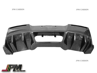 R1 Style Carbon Fiber Rear Diffuser Fits For 2014-2019 Corvette C7