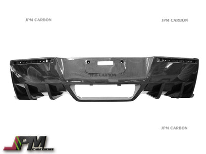 R1 Style Carbon Fiber Rear Diffuser Fits For 2014-2019 Corvette C7