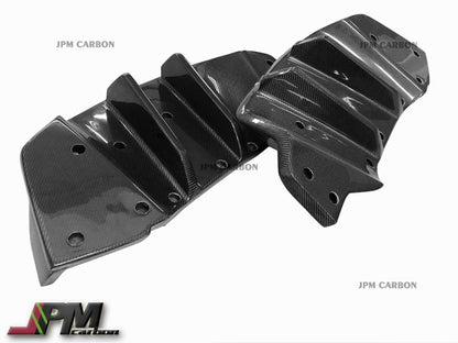 R2 Style Carbon Fiber Rear Diffuser Fits For 2014-2019 Corvette C7 Stingray and Z51 Only