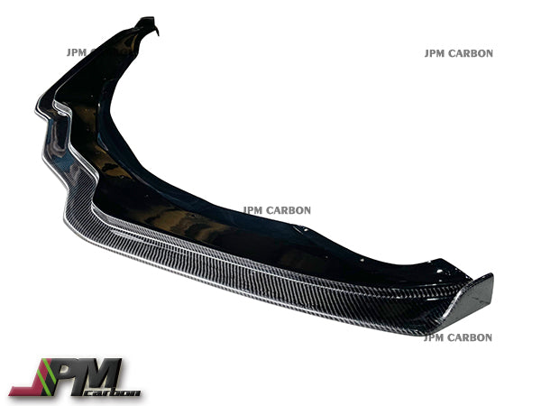 DP Style Carbon Fiber Front Bumper Add-on Lip Fits For 2014-2019 Chevrolet Corvette C7 Z06 Stingray