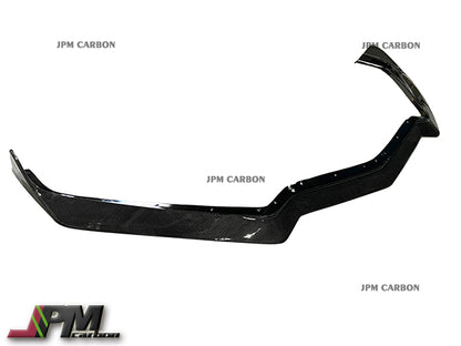 5VM Style Carbon Fiber Front Bumper Add-on Lip Fits For 2020-2023 Chevrolet Corvette C8 Only