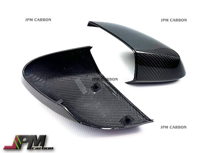 Carbon Fiber Replacement Mirror Covers Fits For 2020-2023 Chevrolet Corvette C8 Stingray Only