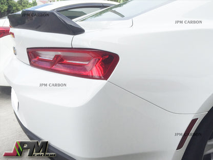 JPM Carbon Fiber Trunk Spoiler Fits For 2016-2022 Chevy Camaro LS LT RS SS