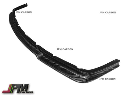 V Style Carbon Fiber Front Bumper Add-on Lip Fits For 1992-1998 BMW E36 M3 Only