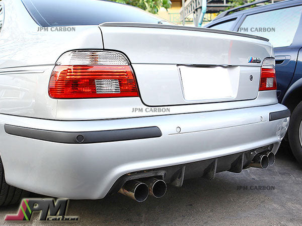 E Style Carbon Fiber Rear Diffuser Fits For 1996-2003 BMW E39 M5 Only