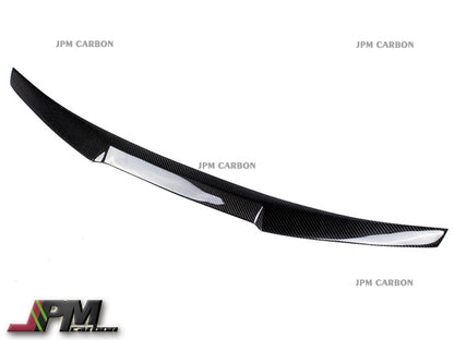 M4 Style Carbon Fiber Trunk Spoiler Fits For 1996-2003 BMW E39 5-Series & M5 Only