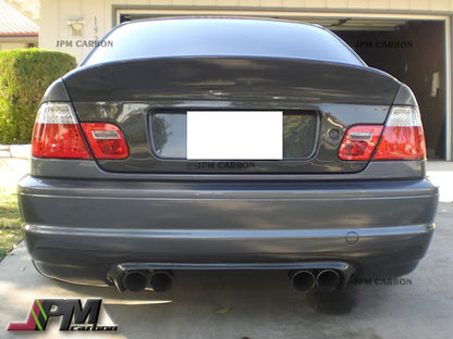 CL Style Carbon Fiber Rear Diffuser Fits For 2001-2006 BMW E46 M3 Coupe Only