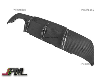 DP Style Carbon Fiber Rear Diffuser (For Left Dual Tips) Fits For 2004-2009 BMW E60 M-Sport Only