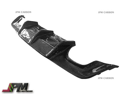 DP Style Carbon Fiber Rear Diffuser (For Quad Tips) Fits For 2004-2009 BMW E60 M-Sport Only