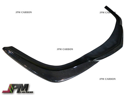 GH Style Carbon Fiber Front Bumper Add-on Lip Fits For 2006-2009 Mercedes-Benz W211 E63 AMG Only