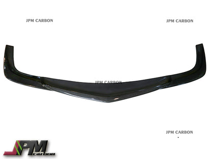 GH Style Carbon Fiber Front Bumper Add-on Lip Fits For 2006-2009 Mercedes-Benz W211 E63 AMG Only