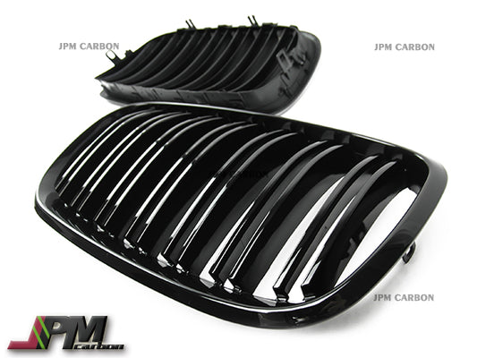 M Style Front Kidney Grille Fits For 2006-2013 BM E70 X5 & 2008-2013 BMW E71 X6 Only