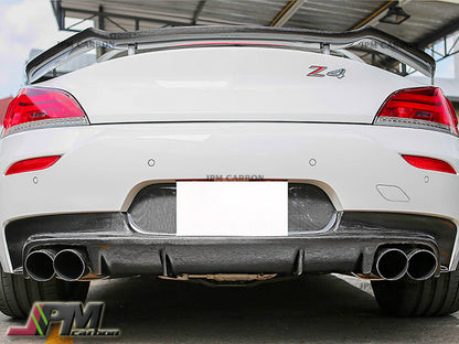 3D Style Carbon Fiber Rear Diffuser Fits For 2009-2015 BMW E89 Z4 M-Sport Only