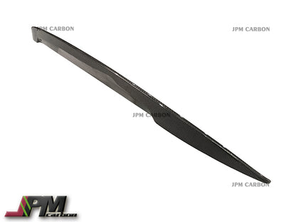 Performance High Kick Style Carbon Fiber Trunk Spoiler Fits For 2005-2011 BMW E90 3-Series Sedan Only