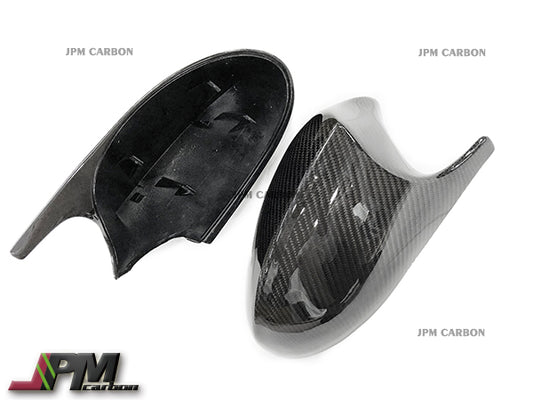 M3 Style Carbon Fiber Replacement Mirror Covers Fits For 2008-2010 BMW E92 E93 Pre-facelift Only