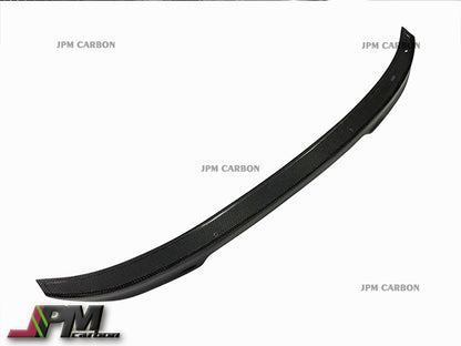 CS Style Carbon Fiber Trunk Spoiler Fits For 2008-2013 BMW E92 3-Series Coupe Only