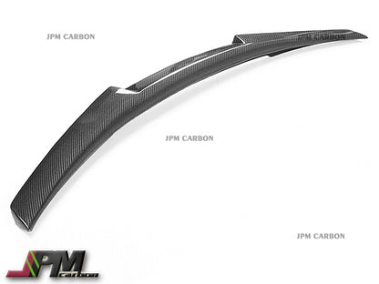 M4 Style Carbon Fiber Trunk Spoiler Fits For 2008-2013 BMW E92 3-Series Coupe Only