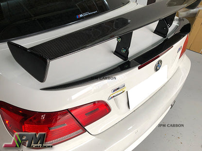 M4 Style Carbon Fiber Trunk Spoiler Fits For 2008-2013 BMW E93 3-Series Convertible Only