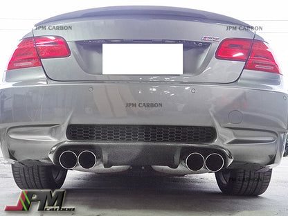 3D II Style Carbon Fiber Rear Diffuser Fits For 2008-2013 BMW E92 E93 M3 Only