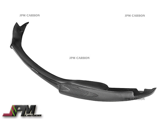 V Style Carbon Fiber Front Bumper Add-on Lip Fits For 2008-2013 BMW E90 E92 E93 M3 Only