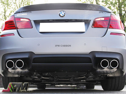 RZ Style Carbon Fiber Rear Diffuser Fits For 2011-2016 BMW F10 M5 Only