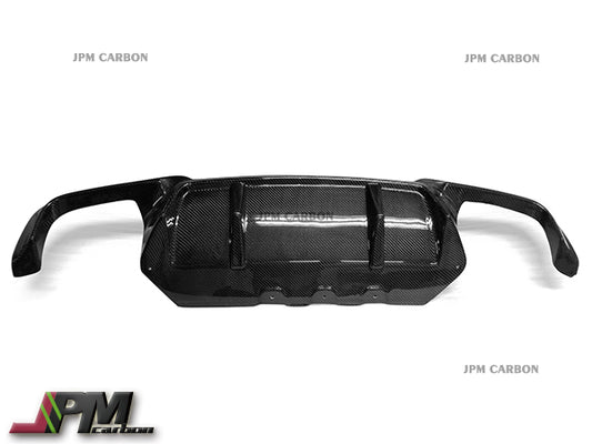 V Style Carbon Fiber Rear Diffuser Fits For 2011-2016 BMW F10 M5 Only