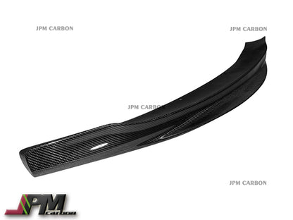 RK Style Carbon Fiber Front Bumper Add-on Lip Fits For 2011-2016 BMW F10 M5 Only