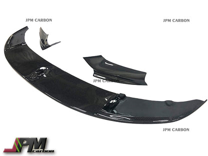 Performance Style Carbon Fiber Front Bumper Add-on Lip Fits For 2011-2016 BMW F10 5-Series M-Sport Package Only