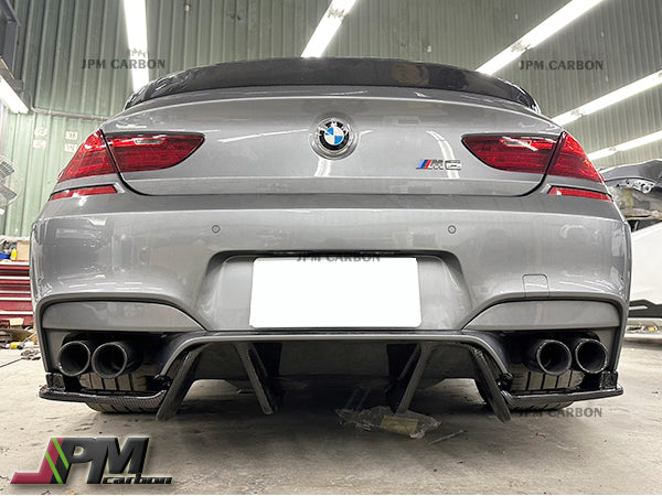 EX Style Carbon Fiber Rear Diffuser For 2012-2018 BMW F06 F12 F13 M6 Only