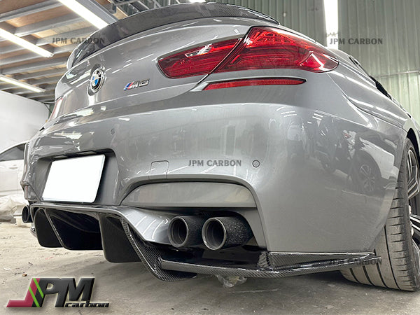 EX Style Carbon Fiber Rear Diffuser For 2012-2018 BMW F06 F12 F13 M6 Only