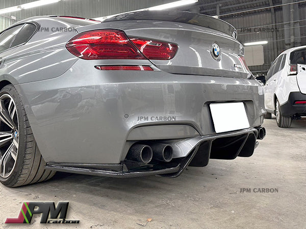 EX Style Carbon Fiber Rear Diffuser For 2012-2018 BMW F06 F12 F13 M6 Only