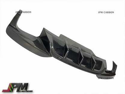 P Style Carbon Fiber Rear Diffuser For 2012-2018 BMW F06 F12 F13 M6 & M-Sport Only