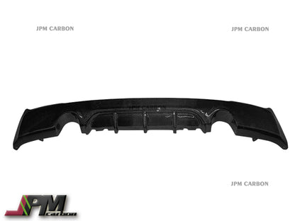 P Style Carbon Fiber Rear Diffuser Fits For 2014-2021 BMW F22 M-Sport Only