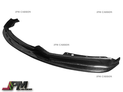 3D Style Carbon Fiber Front Bumper Add-on Lip Fits For 2014-2021 BMW F22 M-Sport Only