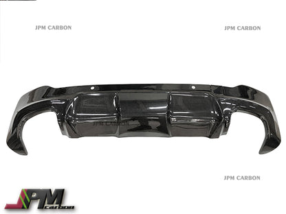 3D Style Carbon Fiber Rear Diffuser Fits For 2014-2017 BMW F26 X4 M-Sport Only