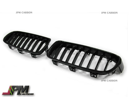 Gloss Black Front Grille Fits For 2012-2018 BMW F30 F31 3-Series Only