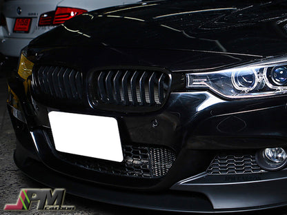 Gloss Black Front Grille Fits For 2012-2018 BMW F30 F31 3-Series Only