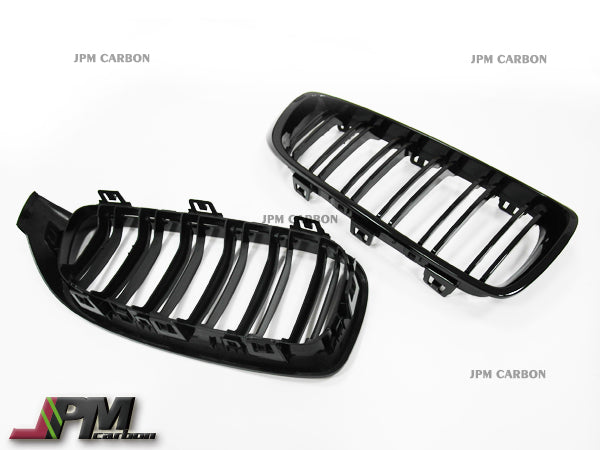 M Style Gloss Black Front Grille Fits For 2012-2018 BMW F30 F31 3-Series Only