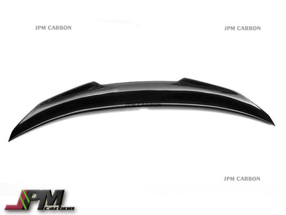 PSM Style Carbon Fiber Trunk Spoiler Fits For 2012-2018 BMW F30 3-Series Sedan Only