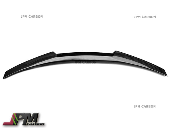 M4 Style Carbon Fiber Trunk Spoiler Fits For 2014-2020 BMW F32 4-Series Coupe Only