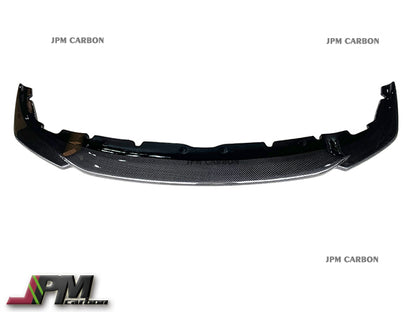 MX Style Carbon Fiber Front Bumper Add-on Lip Fits For 2020-2023 BMW F40 M-Sport Only